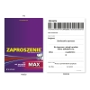 ZAPROSZENIE NA KAŻDE URODZINY UNIWERSALNE IBUPROM TABLETKI + KOPERTA