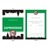 ZAPROSZENIE NA 70 URODZINY ZNAK TEREN ZABUDOWANY ŚMIESZNE