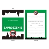 ZAPROSZENIE NA 90 URODZINY ZNAK TEREN ZABUDOWANY ŚMIESZNE